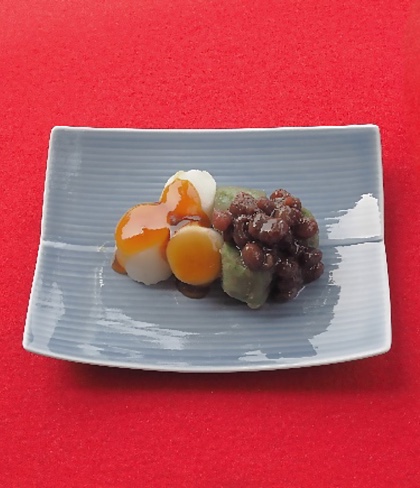 Two-color dumpling